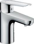 фото Смеситель для раковины hansgrohe logis e 75 мм со сливным гарнитуром 71 160 000