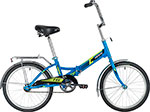 Велосипед Novatrack 20FTG201.BL20 20'' складной  TG20 classic 1.0  синий  140919