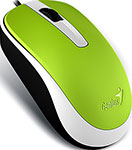 Мышь проводная Genius DX-120, зеленый проводная мышь genius dx 150x 31010004405