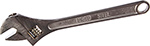 Ключ разводной Sparta 155455, 450 мм, хромированный разводной ключ sparta 155255 длина 200 мм расстояние губок 25 мм вес 0 23 кг