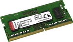 Оперативная память Kingston SO-DIMM DDR4 4GB 2666MHz (KVR26S19S6/4) память оперативная ddr4 qumo 4gb pc4 21300 2666 cl19 1 2v qum4u 4g2666c19
