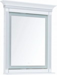 Зеркало Aquanet Селена 70 белый, серебро (00246509) зеркало шкаф aquanet честер 105 белый серебро 182631