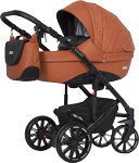 

Коляска детская Riko SIGMA (3 в 1) 04 Cognac (терракотовый)