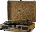 

Виниловый проигрыватель Crosley CRUISER PLUS Soft Gold c двухсторонним Bluetooth (CR8005F-GA4)