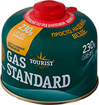 Газовый баллон резьбовой Tourist Standart TBR-230 (230 г) газовый баллон резьбовой tourist standart tbr 450 450 г