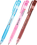 Ручка шариковая автоматическая Brauberg Patrol, синяя, 24 шт, 0,35 мм (880195) ручка шариковая brauberg m 500 pastel синяя 50 шт 0 35 мм 880394