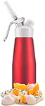 

Сифон-кремер O!range red matte