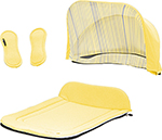 

Капор и накидка Seed Papilio Carry Cot Sunshine Yellow 92236