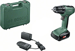 фото Аккумуляторная дрель-шуруповерт bosch universaldrill 18 (1 акк.) кейс 06039c8004