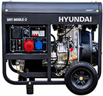 Электрический генератор и электростанция Hyundai DHY 8000LE-3