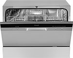 Компактная посудомоечная машина Weissgauff TDW 4017 DS посудомоечная машина beko den48522dx серебристый