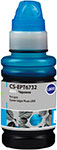 Чернила Cactus (CS-EPT6732) для СНПЧ EPSON L800/L810/L850/L1800, голубые, 0.1 л