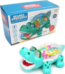 

Крокодил Наша игрушка свет/ звук, питание ААх3, не входят в комплект, коробка, в ассортименте