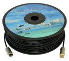 Кабель аудио-видео NONAME Fiber Optic HDMI (m)/HDMI (m) 25м. позолоч.конт. черный