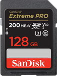 Карта памяти Sandisk Extreme Pro 128GB (SDSDXXD-128G-GN4IN) карта памяти sandisk microsd extreme 128gb sdsqxaa 128g gn6mn