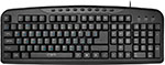 Клавиатура CBR KB 301M Black USB игровая проводная клавиатура aula f2066
