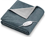 электрическое одеяло sanitas shd70 cosy 421 13 Электрическое одеяло Beurer HD75 Dark Grey, 100 Вт (421.06)