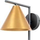 

Настенный светильник Arte Lamp ЧЕРНЫЙ (A7033AP-1BK), Черный/латунь