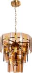 

Люстра подвесная Arte Lamp ПОЛИРОВАННАЯ МЕДЬ (A4066LM-6PB), Янтарный/медный