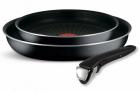 Набор посуды со съемной ручкой Tefal Ingenio Black из 3 предметов (04238830)