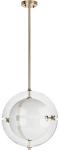

Подвесной светильник Lightstar Modena 816043, Латунь/белый