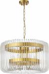 

Люстра подвесная ST Luce Grosseto SL1228.203.06, Золото/прозрачный