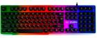 Игровая клавиатура Sven KB-G8500 (104 кл, 12 Fn функций, прозрачный корпус, подсветка, мет. основание) (SV-019709)