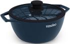 Кастрюля Tesoro Florence Induction total blue 3 л с крышкой с силиконовым ободом TF6630tbi 4584₽