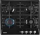 

Газовая варочная панель NordFrost HS 6040 B, Черный