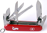 

Нож перочинный Victorinox Fisherman 91 мм 18 функций красный