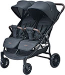 

Коляска прогулочная Everflo Twins E-2020 grafit