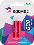 

Аккумулятор Космос AAA 600mAh Ni-Mh, 2 шт.