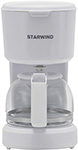 Кофеварка капельная Starwind STD0611 600Вт белый кофеварка капельная starwind std1212