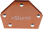 Угольник магнитный универсальный для сварки Sturm 6013-3-11 вес до 11 кг крановый каркас on cs f06 для сварочного аппарата сварки mig mag