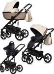 

Коляска Riko OZON Ecco (3 в 1) (RIKO BASIC) 25 слоновая кость-бежевый