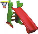 

Пластиковая горка с баскетбольным кольцом King Kids KK_KS 9061