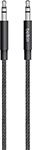Кабель Belkin Jack 3.5 папа/Jack 3.5 папа 1 2м черный (AV10164bt04-BLK) - фото 1