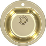Кухонная мойка Alveus FORM MONARCH 30 GOLD 90 FI 510, 1X с выпуском без сифона (1070808)