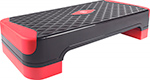 Степ-платформа Sport Elite 2-х уровневая (1820LW) 68х28х15 см, черный/красный) гантели для фитнеса sport elite h 202 2 кг 2 штуки салатовый