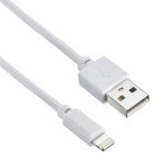 

Кабель Digma LIGHT-1.2M-WH USB (m)-Lightning (m) 1.2м белый