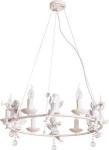 

Подвесная люстра Arte Lamp A1133SP-6WG бело-золотой, Белый/золотистый