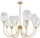 Люстра подвесная Maytoni Aura Modern, латунь (MOD016PL-08BS)