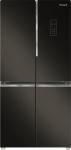 

Многокамерный холодильник Weissgauff WCD 450 BgNF Built-in, Черное стекло