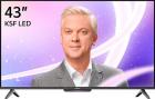 Телевизор Яндекс ТВ Станция Бейсик с Алисой на YaGPT, 43", 4K UHD