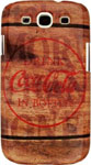 Чехол (клип-кейс) Hardcover 460960 Coca-Cola Coke Wood  для Galaxy S3 чеxол клип кейс lyambda 353252 чехол lyambda titan для honor 9s la15 h9s pk pink гарантийный талон lyambda на 1 год китай