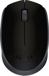 Мышь Logitech M 171 Black 910-004424 мышь беспроводная genius nx 7010 smartgenius 800 1200 1600 dpi микроприемник usb 3 кнопки для правой левой руки сенсор blu 31030114111