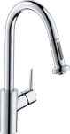 

Кухонный смеситель Hansgrohe Talis S&#178 Variarc 236 мм выдвижной &#8745 излив 14 877 000