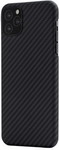 

Чеxол (клип-кейс) Pitaka KI1101M для iPhone 11 Pro Max (2019) черно-серый