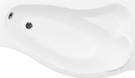 Акриловая ванна Aquanet Palma 170x90/60 R белый глянец (00205537)