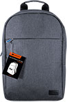 Рюкзак для ноутбука Canyon 15-16 CNE-CBP5DB4 ультратонкий дизайн серый рюкзак для ноутбука 15 6 canyon cne cbp5db4 полиэстер серый